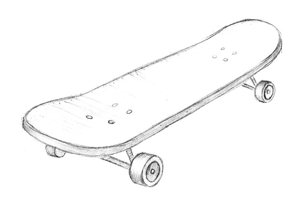 что можно нарисовать на скейте легко