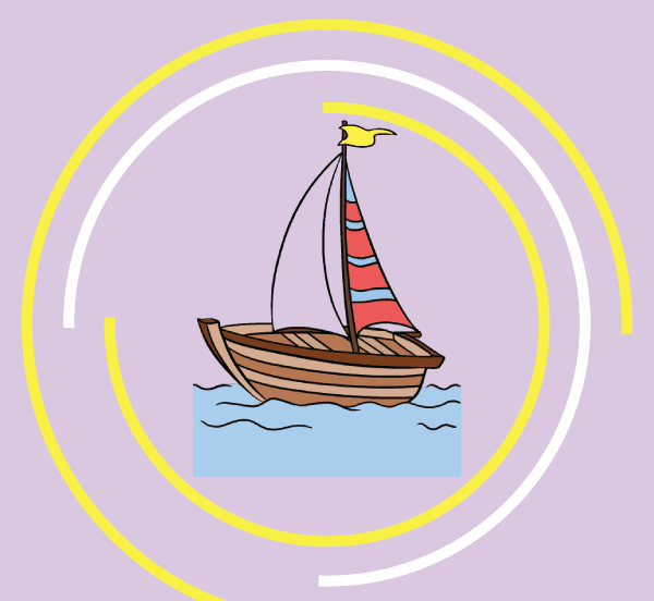 Как нарисовать надувную лодку